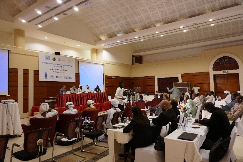 Khartoum hosts a Land Conference to discuss challenges and opportunities to support peace and stabilization through good land governance in Sudan