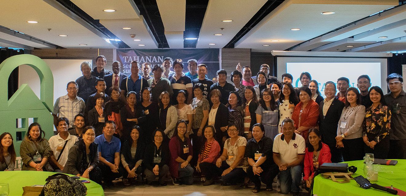 Participants of the TAHANAN Secure Tenure Summit 2019