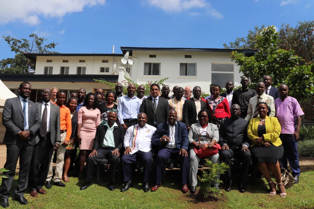 Participants of the learning exchange in Mbale, Eastern Uganda