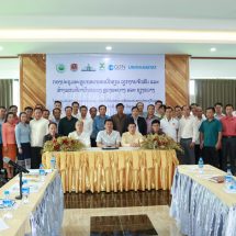 District Government staff from Luang Prabang & Xiangkhouang provinces at a data validation workshop in in Vangvieng district in Vientiane Province, Laos