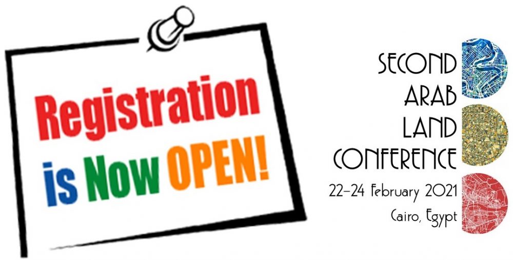 Registration for the Second Arab Land Conference opens for both in-person and virtual attendance